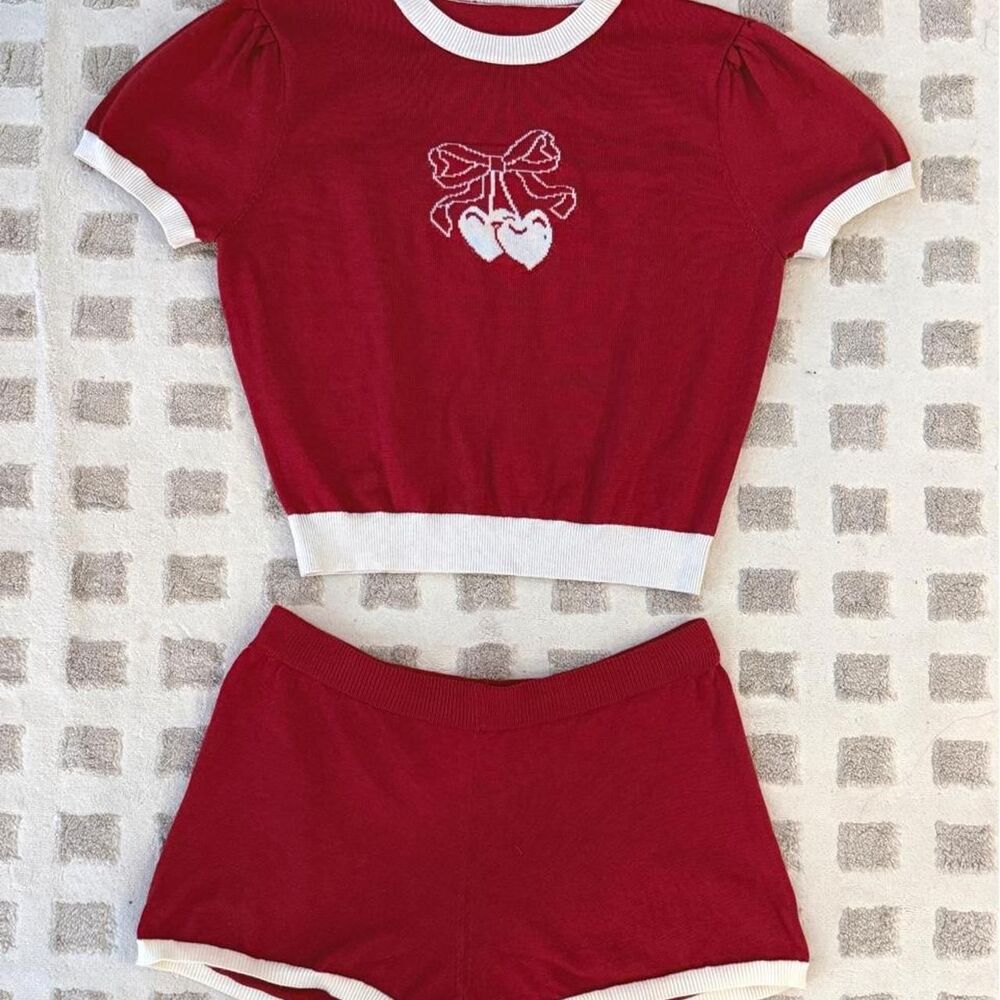 Cider Women's Red Jumpsuit